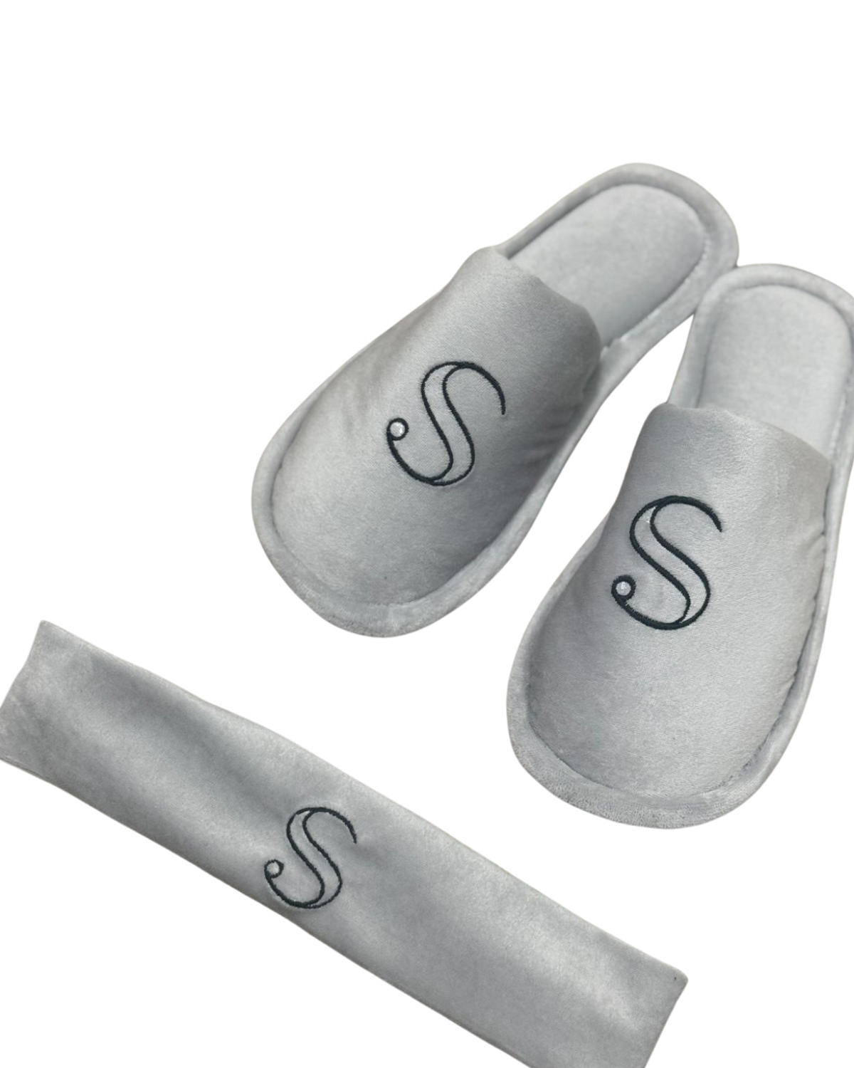 Faixa Capilar Elástico Plush Elegance Personalizada em Bordado