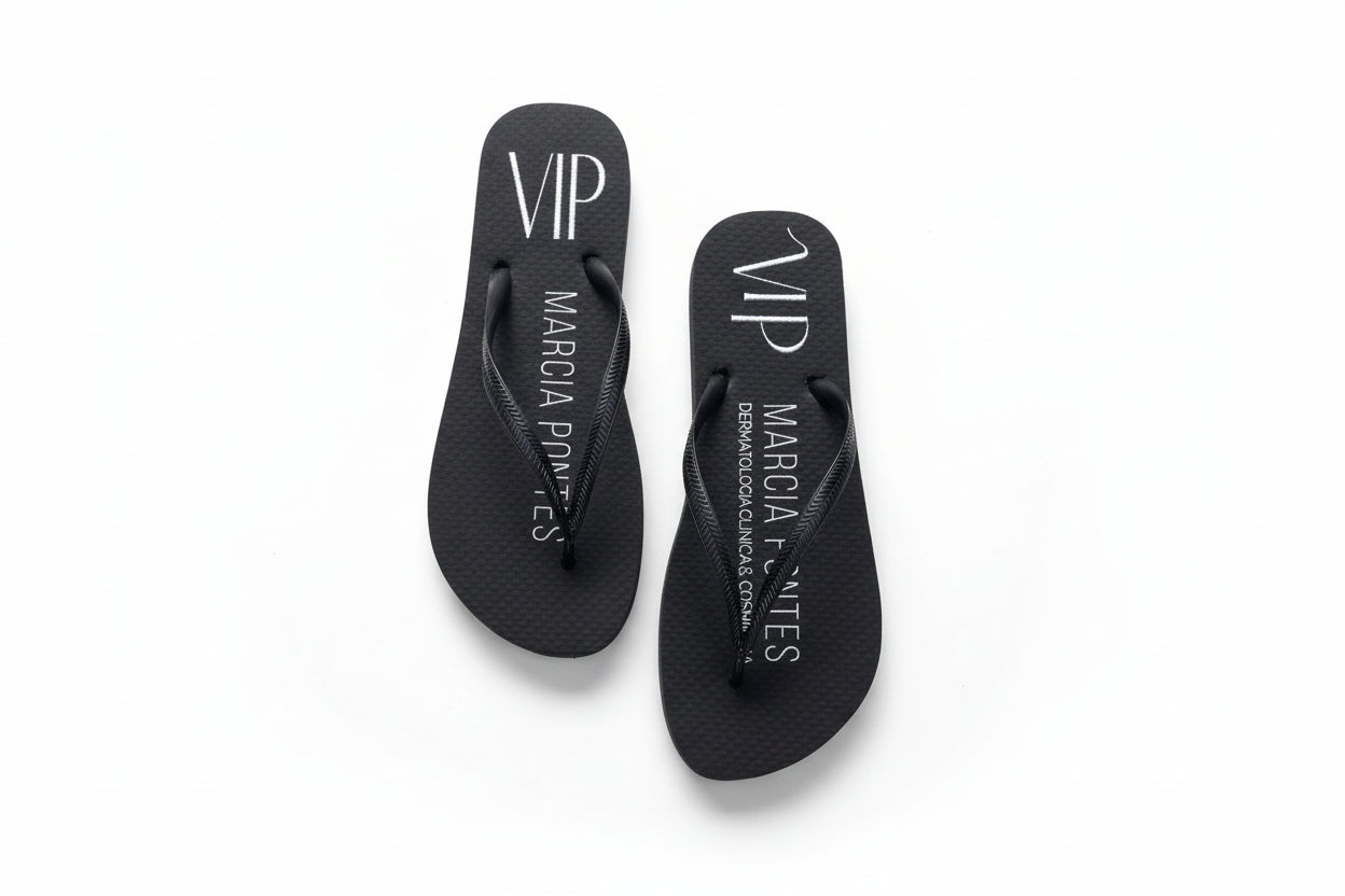 Chinelo de Borracha Personalizado em Estampa