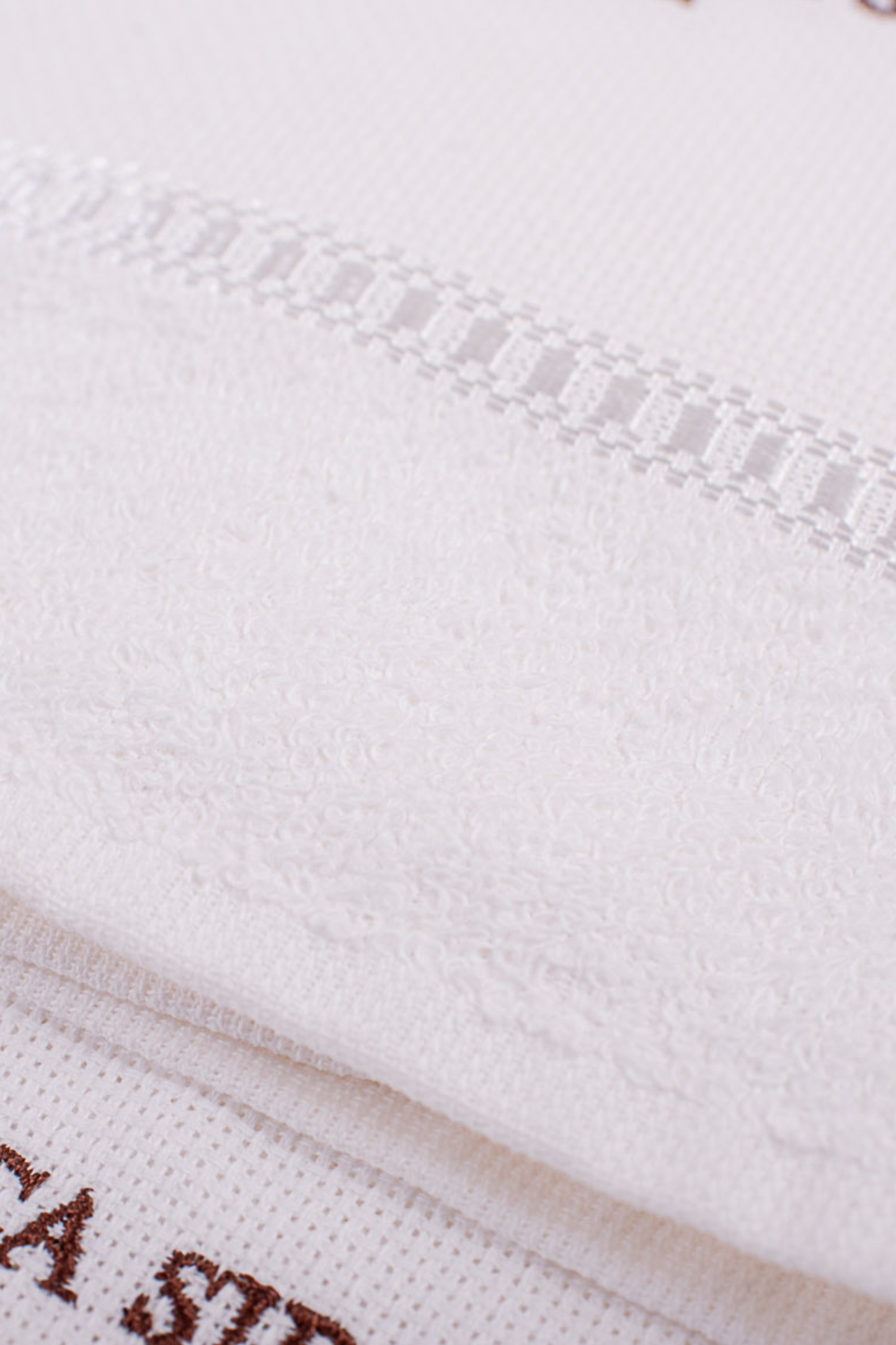 Toalha Lavabo Algodão Personalizada em Bordado