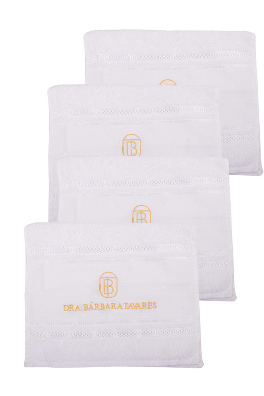 Toalha Lavabo Algodão Personalizada em Bordado