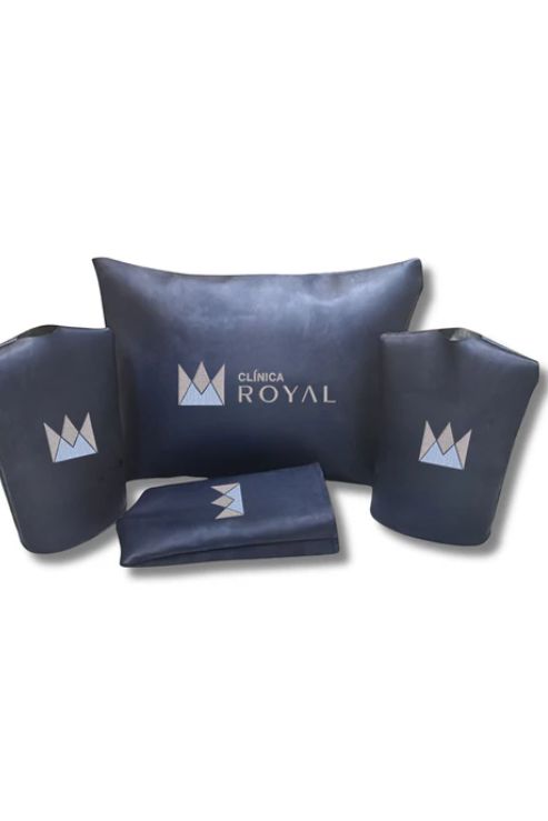 Kit para Soroterapia Almofada Braço e Capa Soro Personalizada em Bordado 6 itens