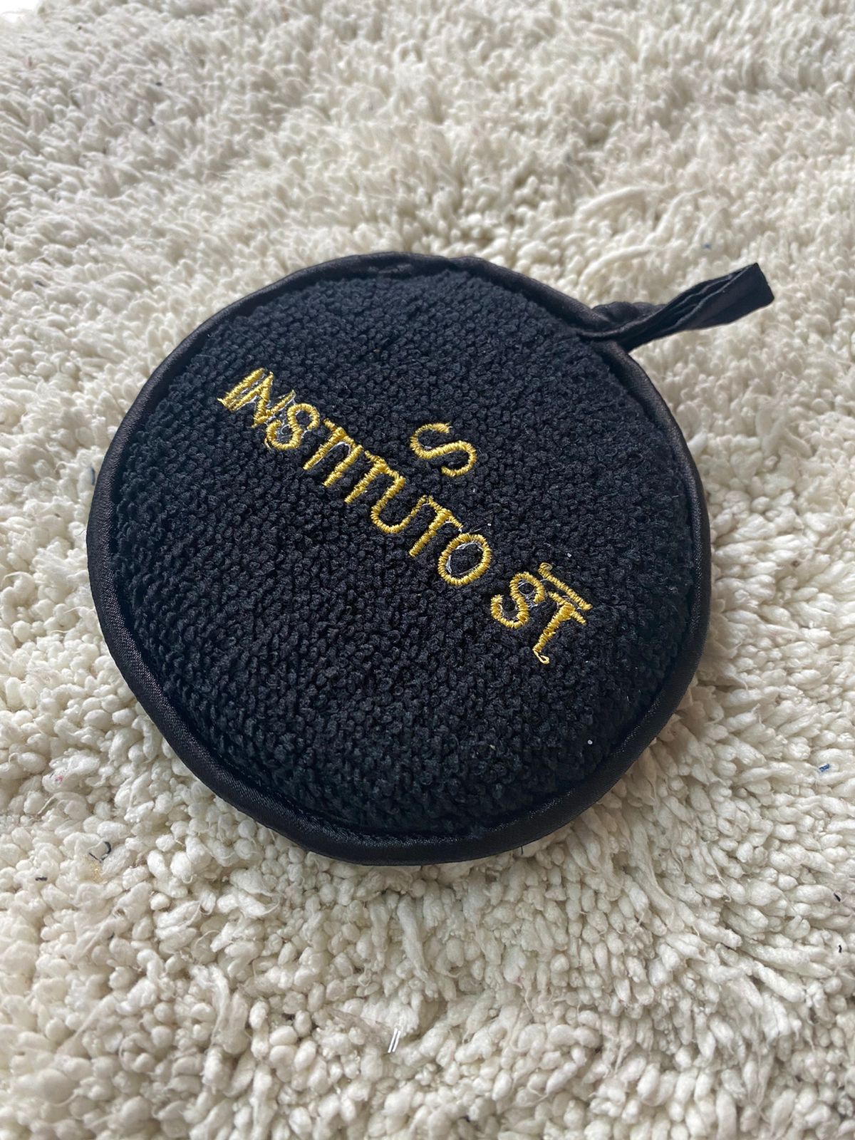 Esponja Skincare Personalizada em Bordado