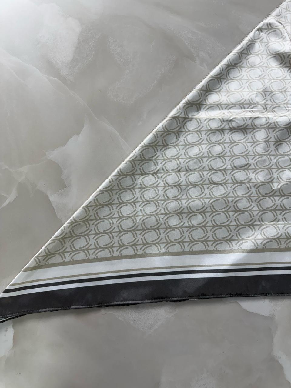 Lenço Cetim Personalizado em Estampa com sua Logo (Pacote 10 Unidades)