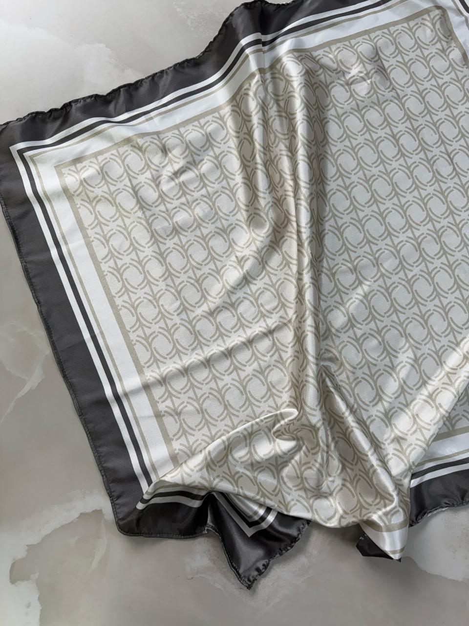 Lenço Cetim Personalizado em Estampa com sua Logo (Pacote 10 Unidades)